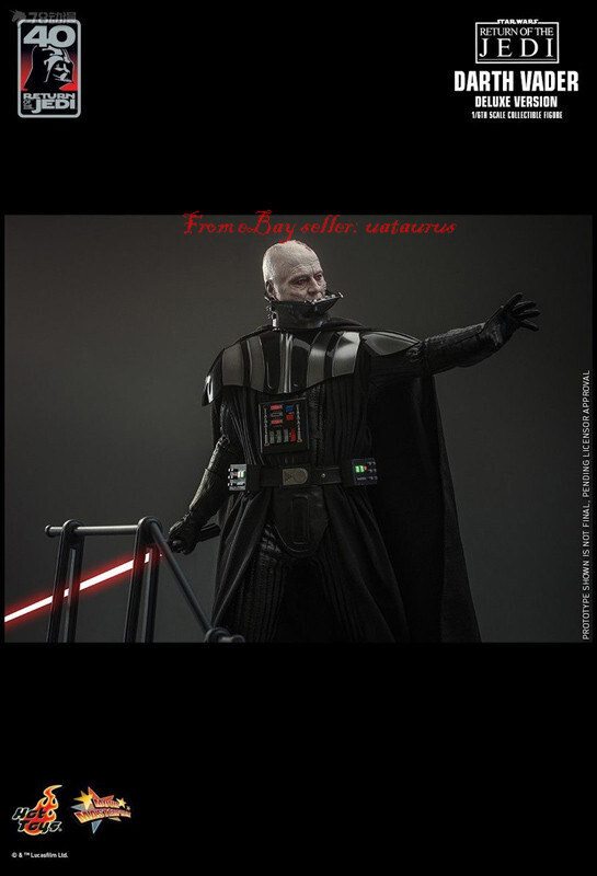 Perfect HotToys 1/6 Mms700 Star Wars 6 Darth Vader Deluxe Edition
