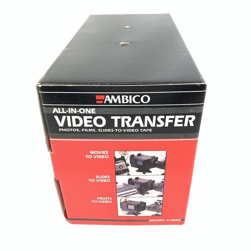 Ambico All-In-One Video Transfer System Model V-0652 Photos Films Slides - Picture 2 of 5