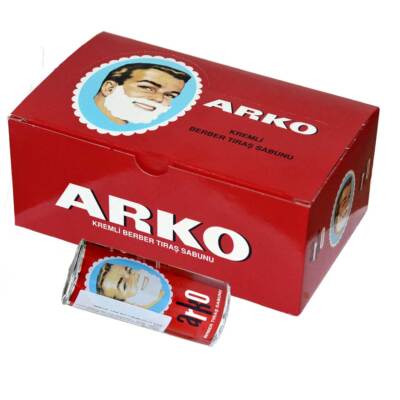 ARKO Rasierseife Für eine sanfte und gründliche Rasur 12x 75g Sticks