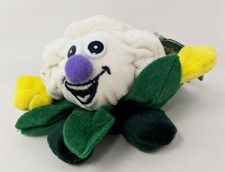New Toy Box Creations Veggie Friend Seedies Collie Flower Beanbag Plush Toy CD21