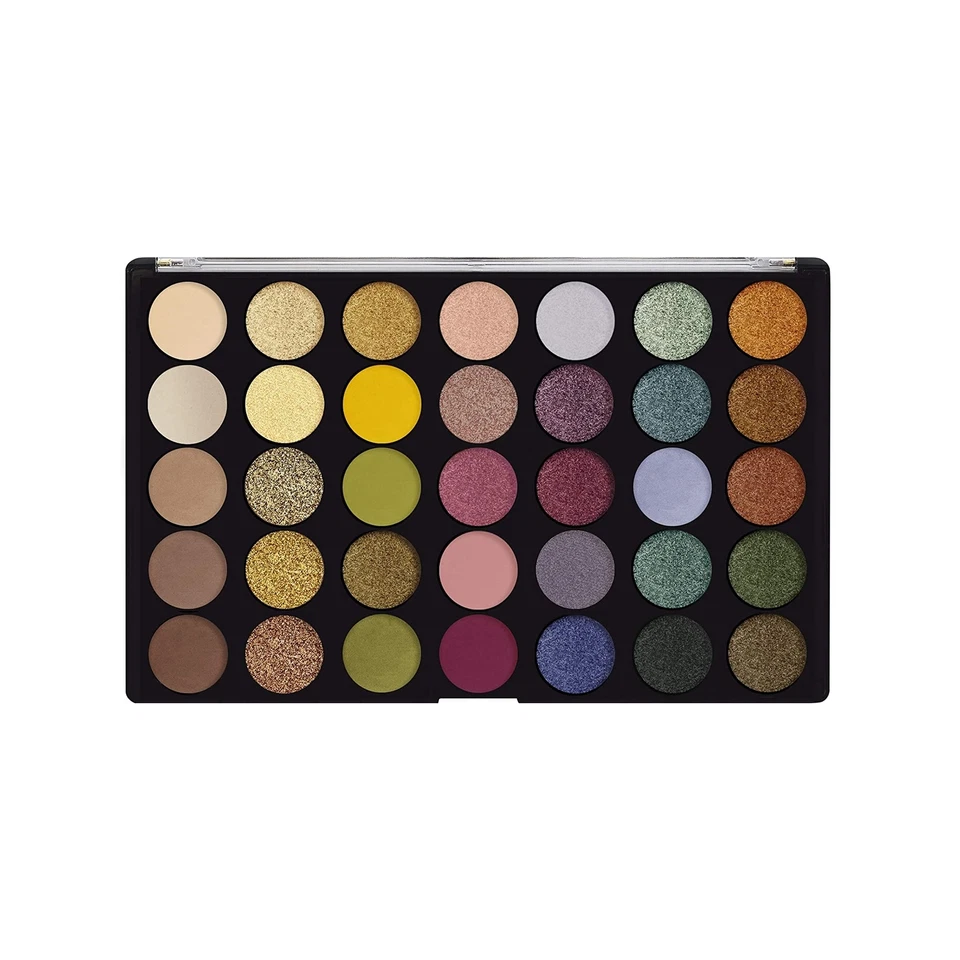 Profusion Cosmetics Highly Pigmented 35 Shades Eyeshadow palette, Sunkissed - Image 2 of 3