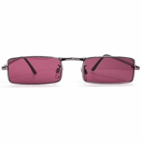 MENS MOD 60s SQUARE RECTANGLE SUNGLASSES Sixties Granny Glasses McGuinn Marriott - Picture 12 of 20