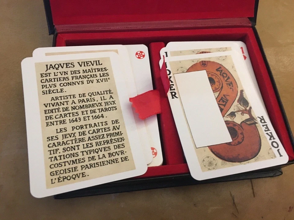 Deux jeux de 52 cartes + Jokers publicité ATR en coffret - Années 1980 - Photo 4/4