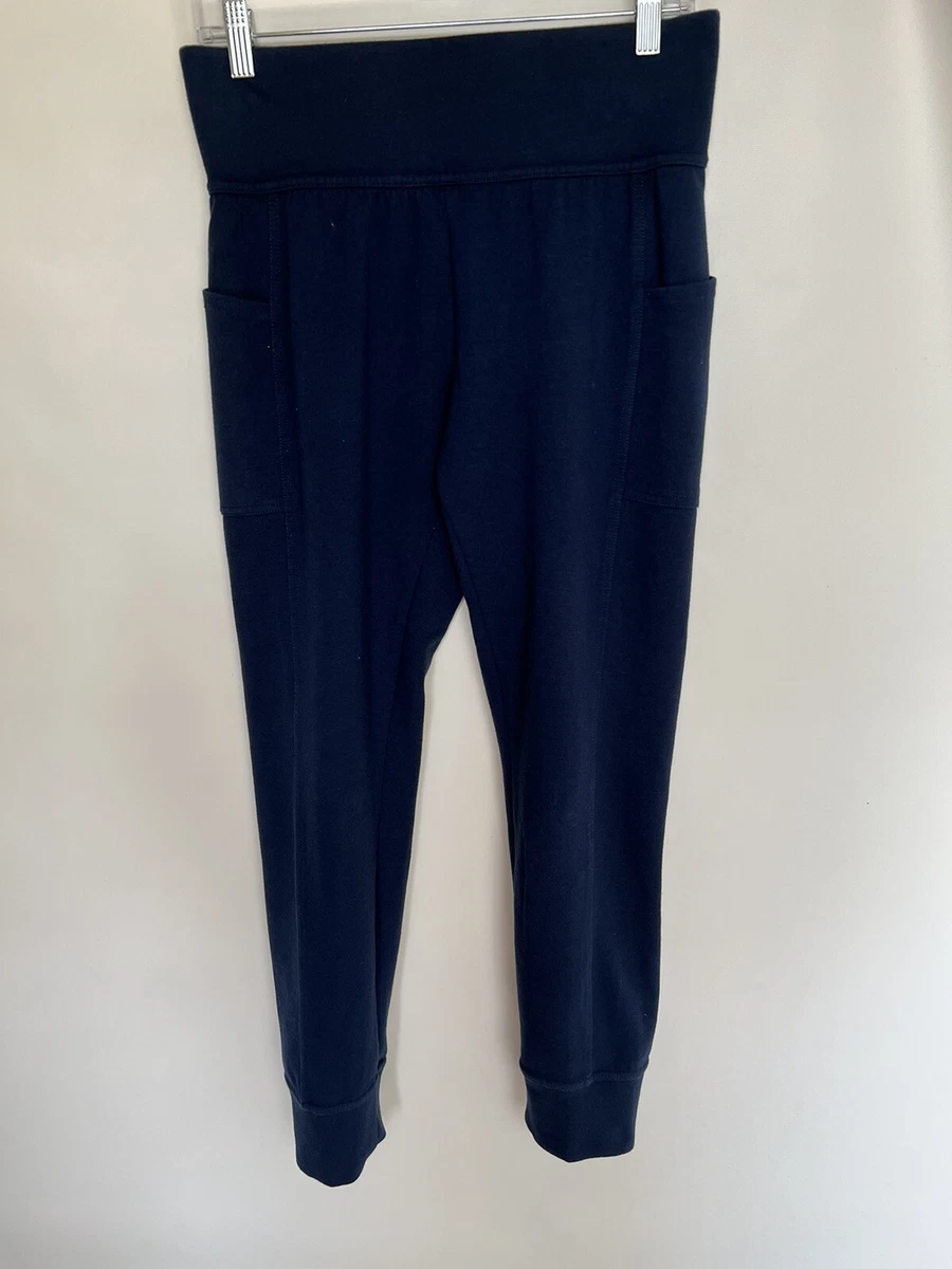 Avia Women's Navy Blue Commuter Side Pocket Jogger Pants Size M 8/10