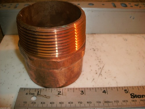 COPPER MALE ADAPTER FITTING 2-1/2" C X MIP PLUMBING