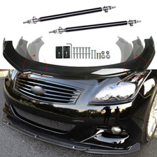 For Infiniti G37 G35 Front Bumper Lip Part Accessories Splitter Spoiler Body