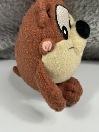 Baby Taz Plush Rattle Classic Collection Looney Tunes Applause Vintage 1997 - Picture 5 of 7