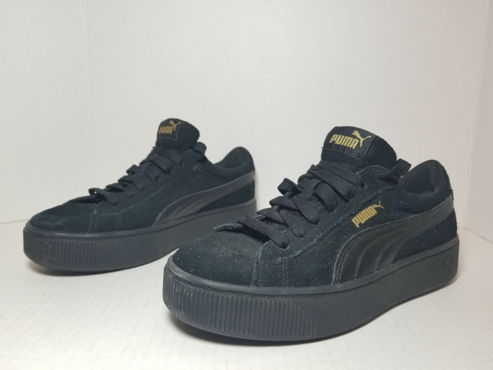 puma black soft foam