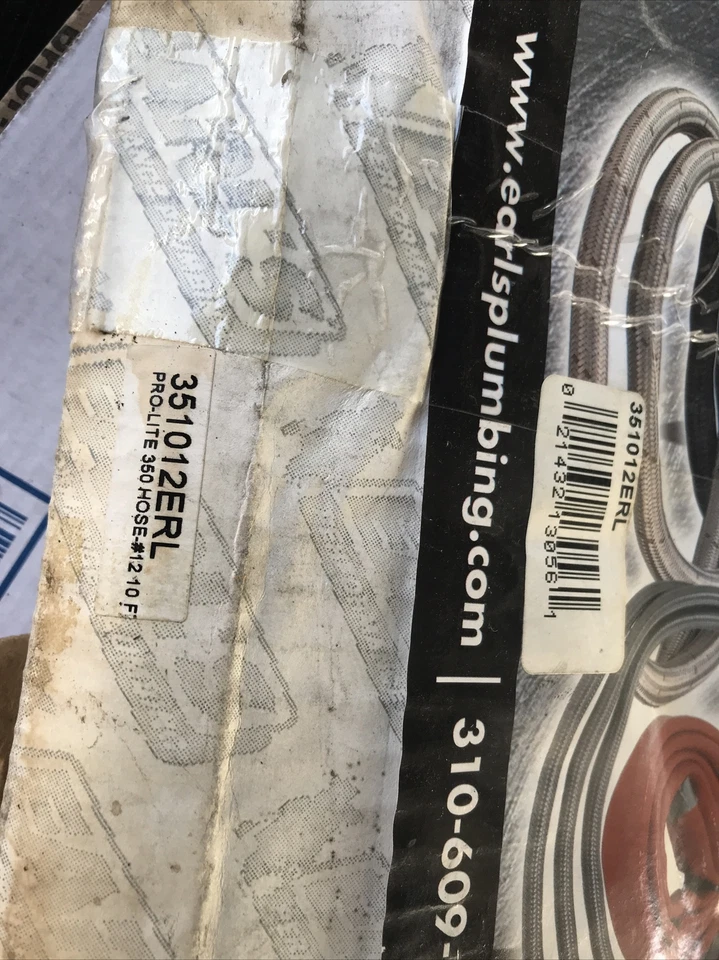 Earls Pro-lite 350 Manguera - Talla 12-10 Ft. Longitud Trenzado Nylon - Imagen 2 de 4