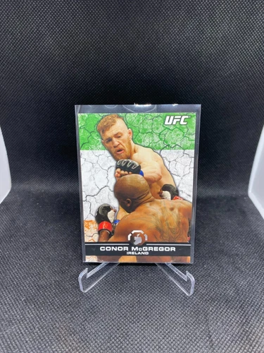 2013 Topps UFC Bloodlines Conor McGregor Ireland Flag #/188 SP Rare