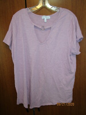 Planet Gold Tunic Top Sz 2X 100% Cotton  Bust 51 Length 27.5 inches 