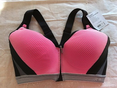 VICTORIAS SECRET INCREDIBLE SPORT BRA NWT 0DUI MAX SUPPORT FRONT CLOSE
