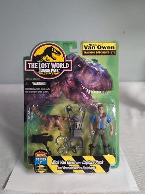 The Lost World Jurassic Park Nick Van Owen Series RARE JP, New
