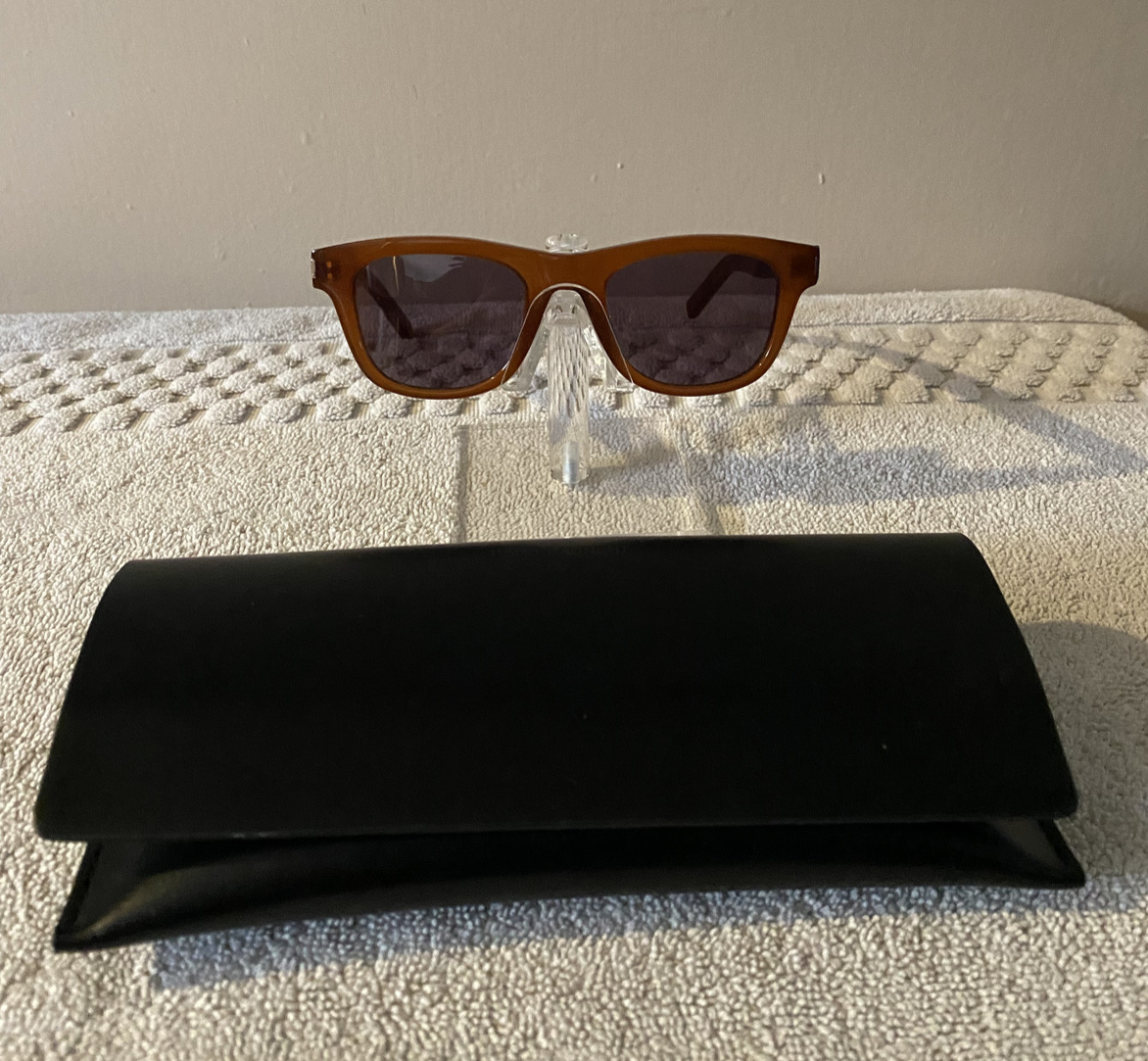 Occhiali da sole YSL Yves Saint Laurent Classic 2 ambra sfumata 49 21 140 OXRY1