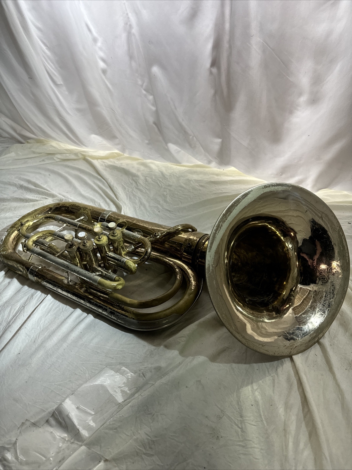 Olds 4 Valve Baritone Horn eBay