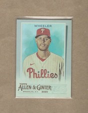 2020 Topps Allen & Ginter - Hot Box Silver Portraits -  #295 - Zack Wheeler  