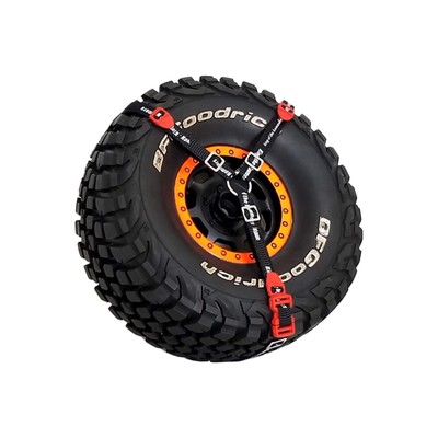 3-Point Spare Tire Tie Down Strap For RC Car 1/5 1/10 Crawler 4 UDR