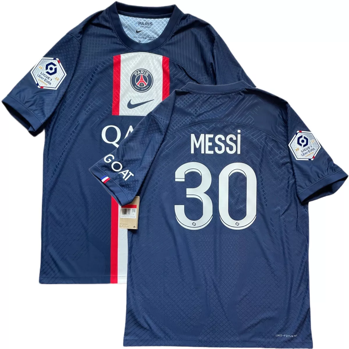 Nike Lionel Messi Paris Saint-Germain Youth Blue 2022/23 Home