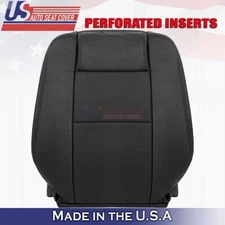 2007 2008 Fits Ford Explorer Sport Trac Driver Top Leather Seat Cover Black
