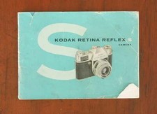 KODAK RETINA REFLEX S INSTRUCTION BOOK/102802