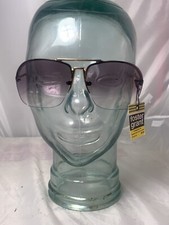 Vintage Foster Grant Purple And Gold Sunglasses Frames NOS Rare Rockstar