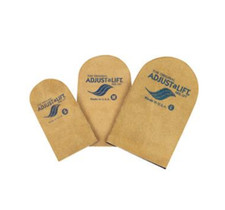 Pair of Shoes Heel Lifts - Adjust-A-Lift - Size 10 -12 -Orthopedic 3/8" - 9 mm