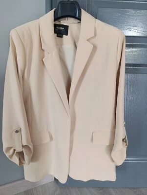 BLAZER/ VESTE Beige Femme "PULL & BEAR" M - Photo 1/2