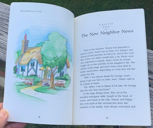 HILLSBOROUGH TALES BY DONNA A. SIMMS 1993 SIGNED FIRST PRINTING PAPERBACK - Imagen 7 de 11