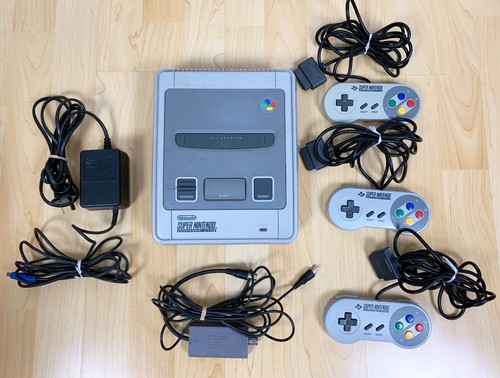 Super Nintendo Entertainment System Console & Controller Bundle R4 PAL AU/NZ