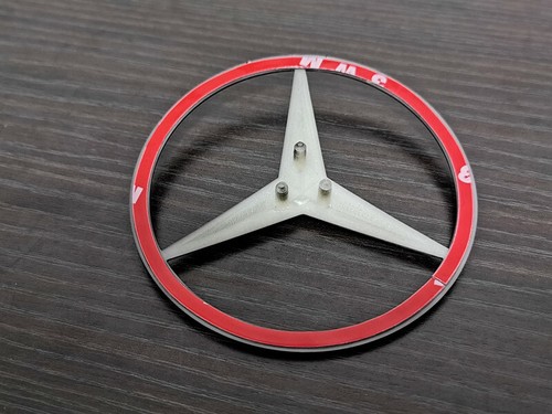 Gloss Black GLE63S AMG V8 BITURBO Star PACKAGE Trunk Emblem Badge Sticker W166 - Bild 4 von 6