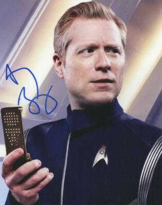 ANTHONY RAPP SIGNED 8X10 PHOTO STAR TREK DISCOVERY RENT AUTOGRAPH COA ...