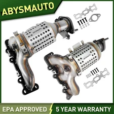 Left and Right Catalytic Converter For 2013-2019 Ford Taurus Explorer 3.5L