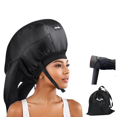 Large Bonnet Hooded Dryer Diffuser Attachment Ideal Hair Diffuser for Curly H...