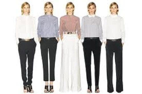 NUOVISSIMI PANTALONI ELEGANTI SKINNY EFFETTO PELLE LAQUE CELINE TG 38