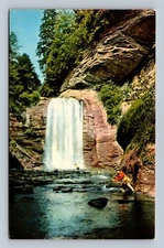 Looking Glass Falls Pisgah National Forest North Carolina - Postcard
