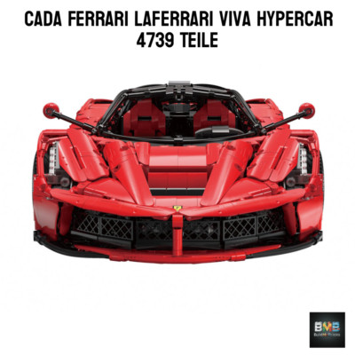 NEU CaDa Ferrari Laferrari Viva Hypercar C61505 Alternatives Bausteinset