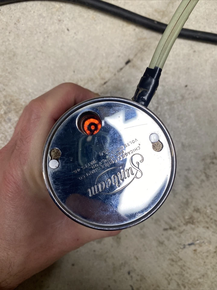 Sunbeam #6 Barrel Cigarette Dispenser & Lighter W/ Ashtray Works Free Shipping - Image 2 of 4