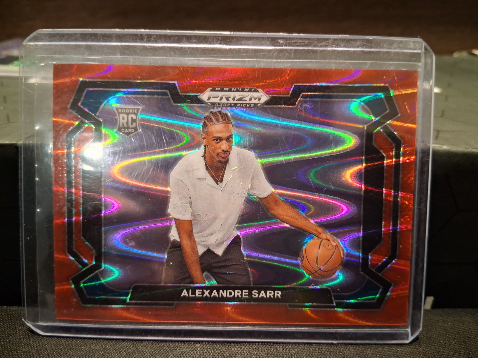 2024 Panini Prizm Draft Picks Alexandre Sarr Variation # 52 /255