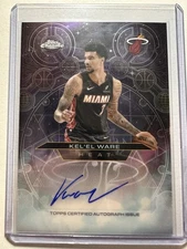 2025-26 Topps Chrome Basketball Kel’el Ware Chromographs Auto CH-KW Heat 🔥🔥🔥