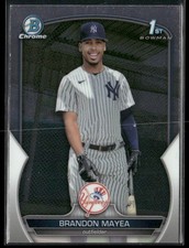 Brandon Mayea 2023 Bowman Chrome #BCP-188 New York Yankees