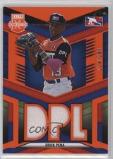 2023 Panini Elite Extra Edition DPL Materials Orange 114/199 Erick Pena 0r6k