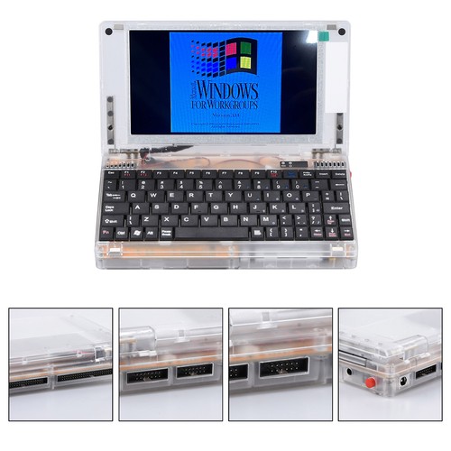 Portable 386 CPU 40MHZ 8MB DRAM 2GB CF Vintage Computer DOS Win Ver 3.11 - Zdjęcie 5 z 26