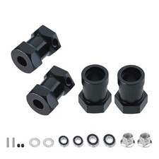 Aluminum 12mm HEX Adapter Combiner For TAMIYA Lunchbox CW-01/ORV Monster Beetle