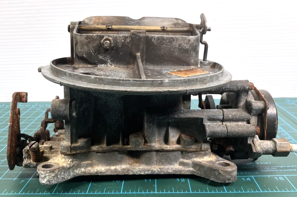 Carburador Holley vintage LISTA 2463-2 3164329 Mopar 383 2BBL Chrysler Core Foto 4 de 4