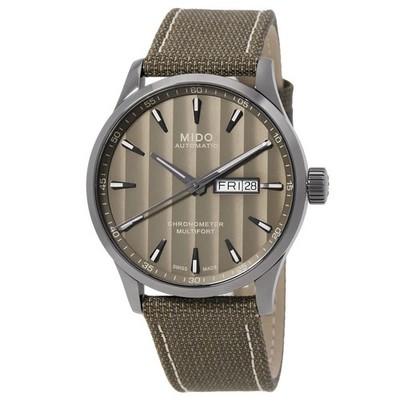 Mido Multifort Automatic Chronometer Grey Dial Men's Watch M0384313709100