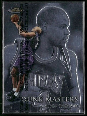 1999-00 Finest #DM3 Chris Webber Dunk Masters #/750