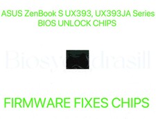 ASUS ZenBook S UX393, UX393JA Series, ADMIN NO PASSWORD FIRMWARE BIOS CHIP
