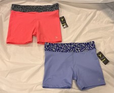 Old Navy Active Go Dry Shorts Girls 16 XXL NWT TWO PAIR Neon Pink Blue Stretch