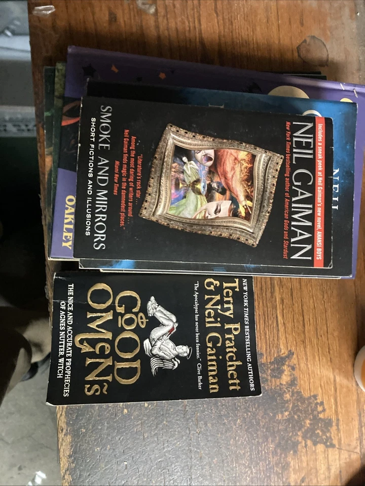 Neil Gaiman Hardback 8 Book Lot Gd Foto 2 de 4