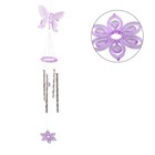 Butterfly Wind Chime Garden Home Decor Outdoor 40cm Necessary Small Love Safe